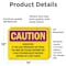 Signmission Radiation & Laser Sign, 10 in H x 14 in W, Vinyl Decal, Rectangle OS-2PACK-CR-D-1014-L-10206 - alternate 5